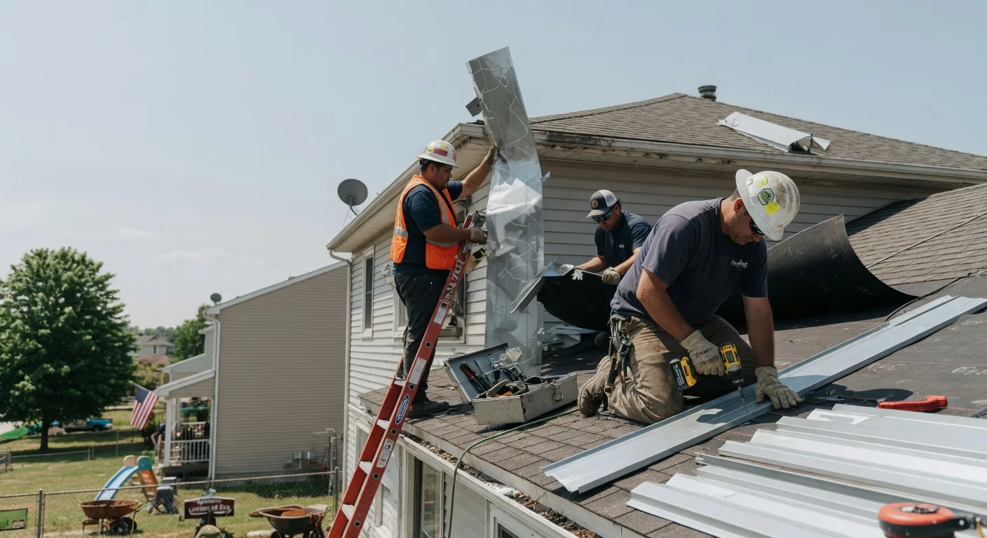 Storm Damage Metal Roof Repair in Bretton Woods, NH